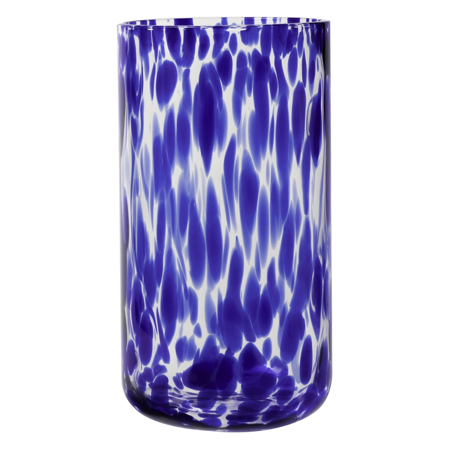 Thyme & Table 20 fl oz Blue Tortoise Drinking Glasses, Set of 6