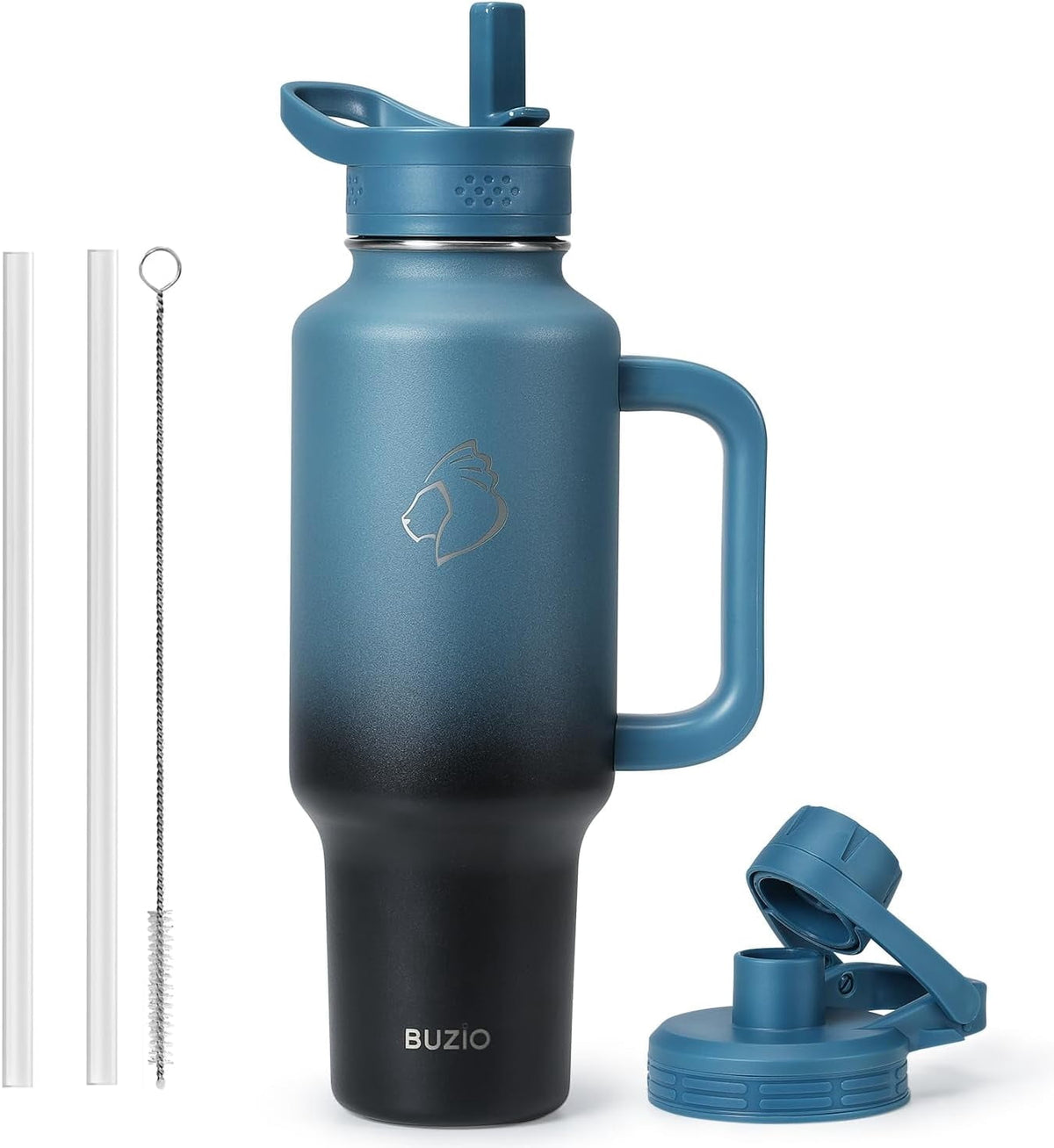 BUZIO 40 oz Water Bottle Fits - Lighted Tumbler