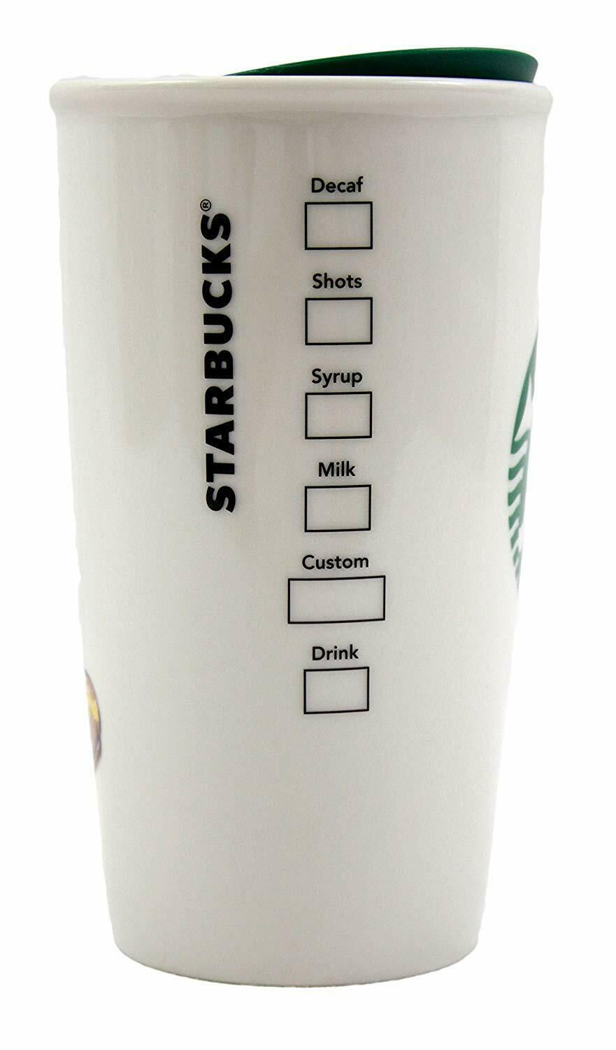 Disney Animal Kingdom Starbucks 16 oz Double-Walled Ceramic Tumbler