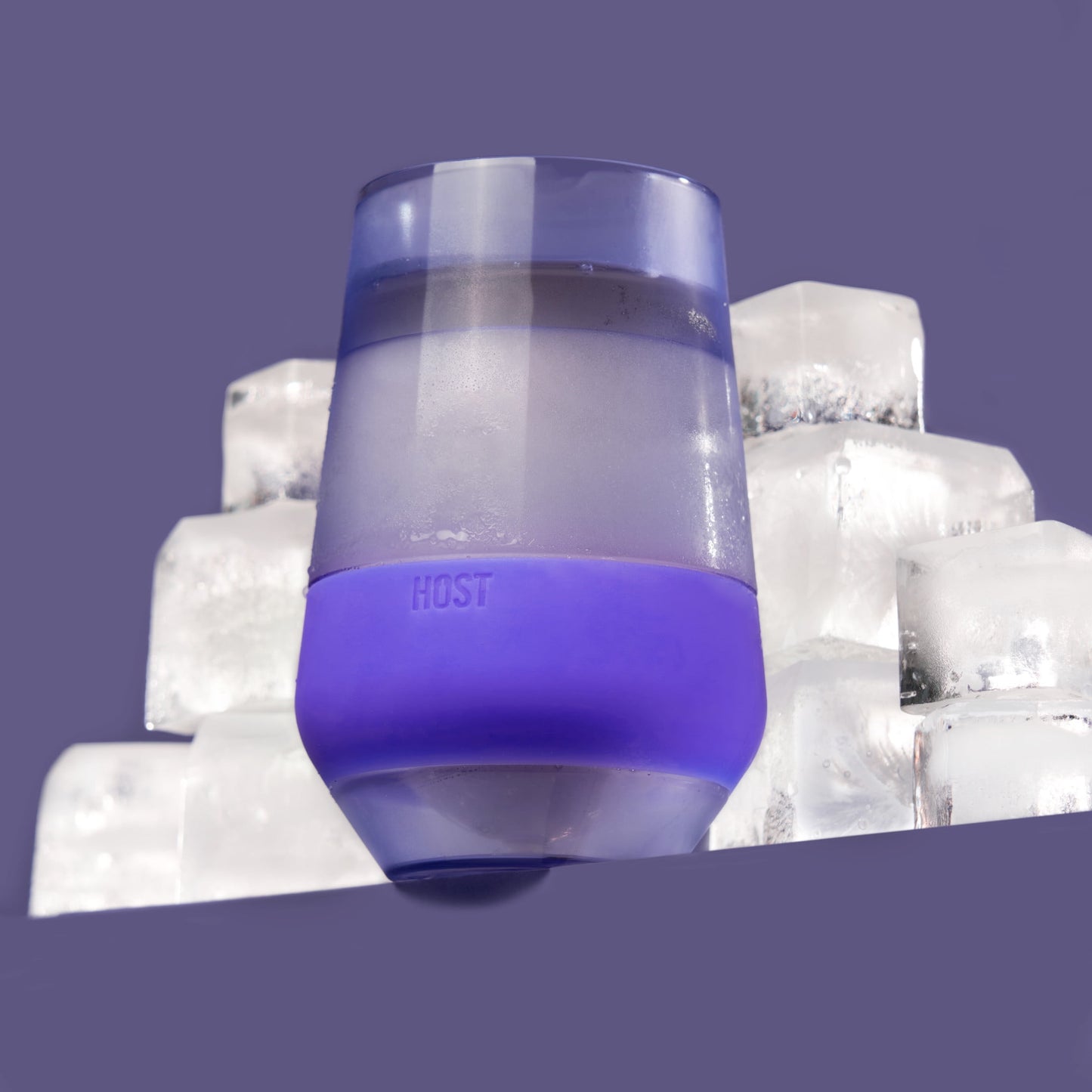 Host Freeze XL Cooling Cup, Double Wall Insulated Tumbler, 12oz, Set of 4