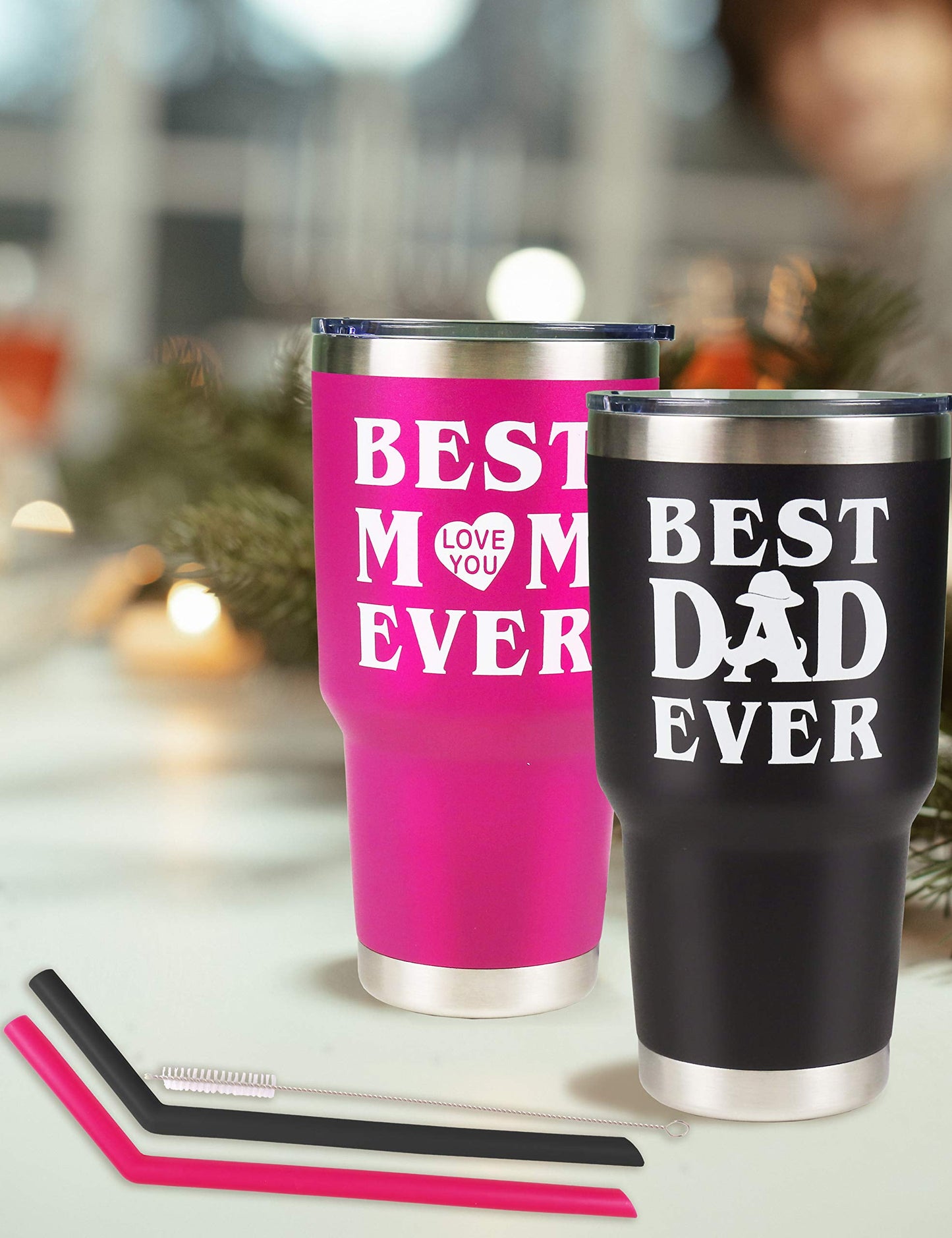 Meant2Tobe | Mom And Dad Tumbler Setmom And Dad Tumblergifts For Mom And Dad