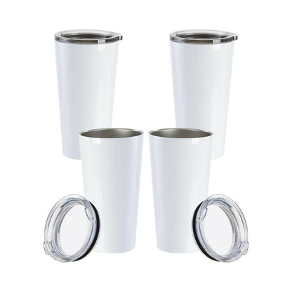 Craft Express 4 Pack 16oz Latte Sublimation Tumblers