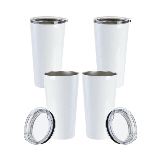 Craft Express 4 Pack 16oz Latte Sublimation Tumblers