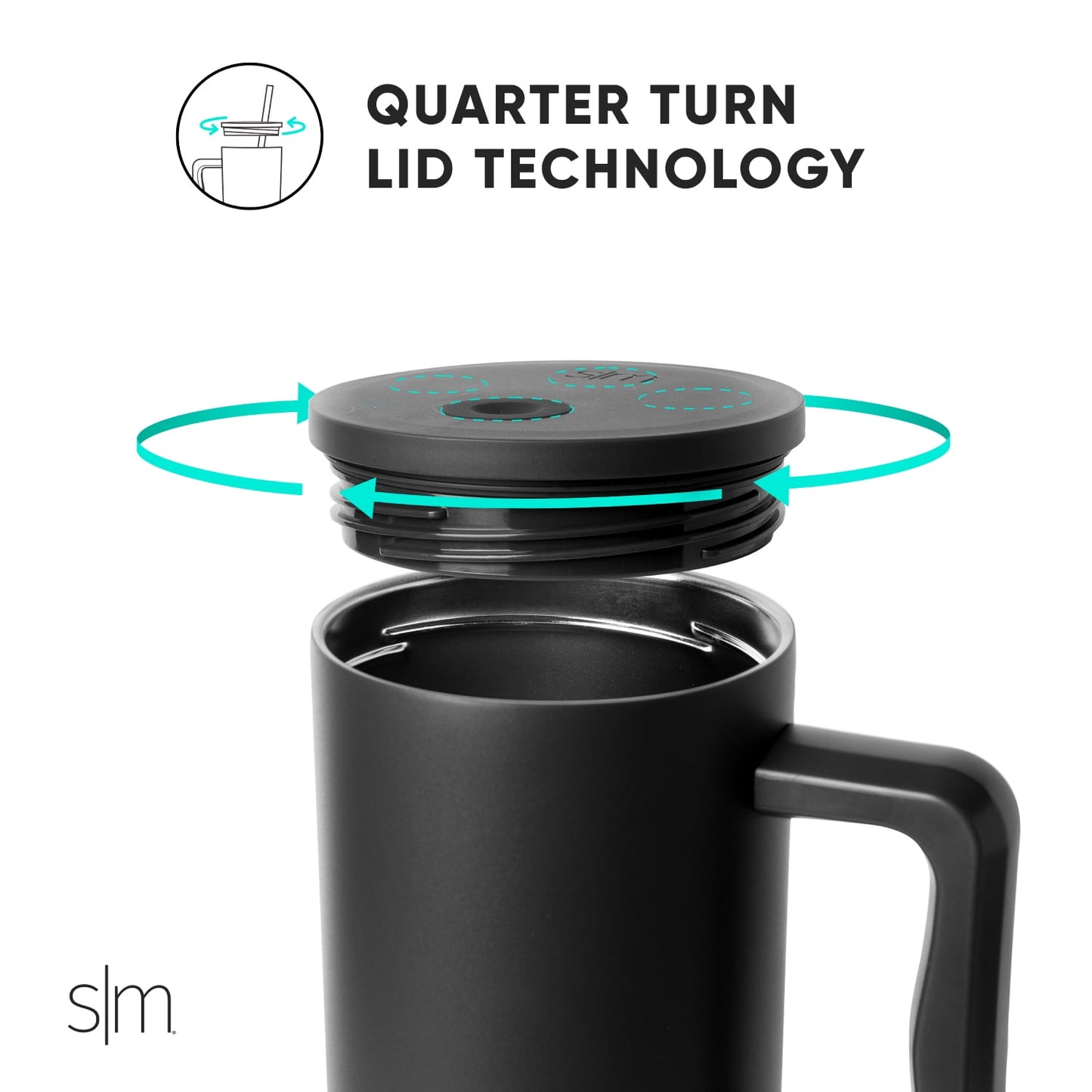 Simple Modern 30 fl oz Insulated Stainless Steel Trek Tumbler with Straw Lid | 80s Mix