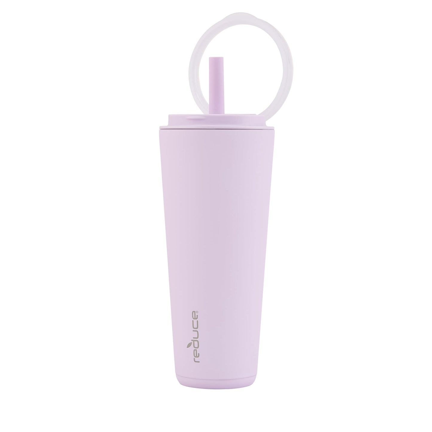 Reduce Halo Tumbler with Spill-Proof Straw & Handle – Lilac, 32 oz