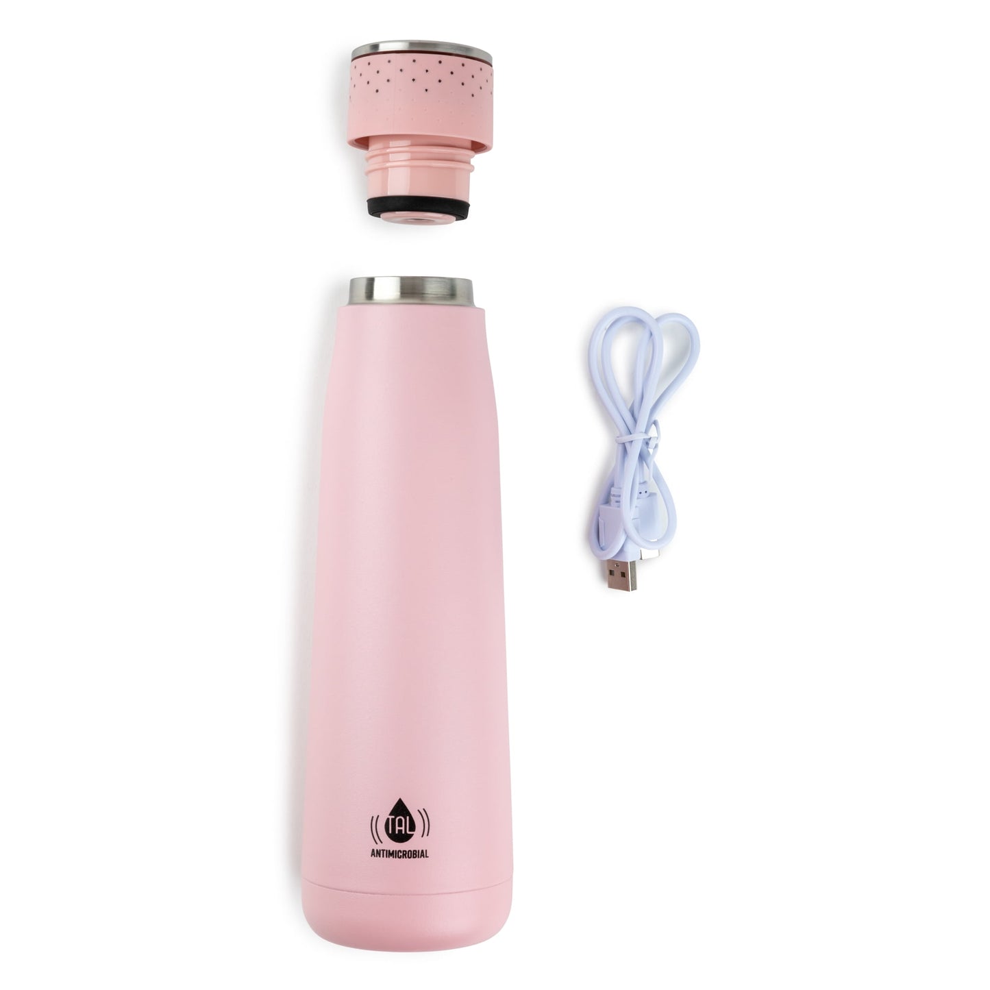 TAL Stainless Steel Ultra UV Self Cleansing Tumbler 18 fl oz, Pink