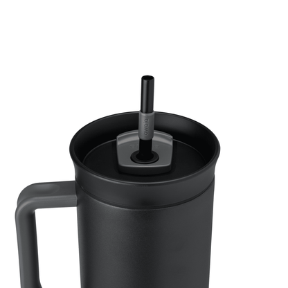 Owala Stainless Steel Tumbler, 40oz, Black