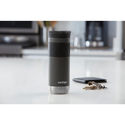Contigo Byron 2.0 Stainless Steel Travel Mug with SNAPSEAL Lid and Grip, 20oz.