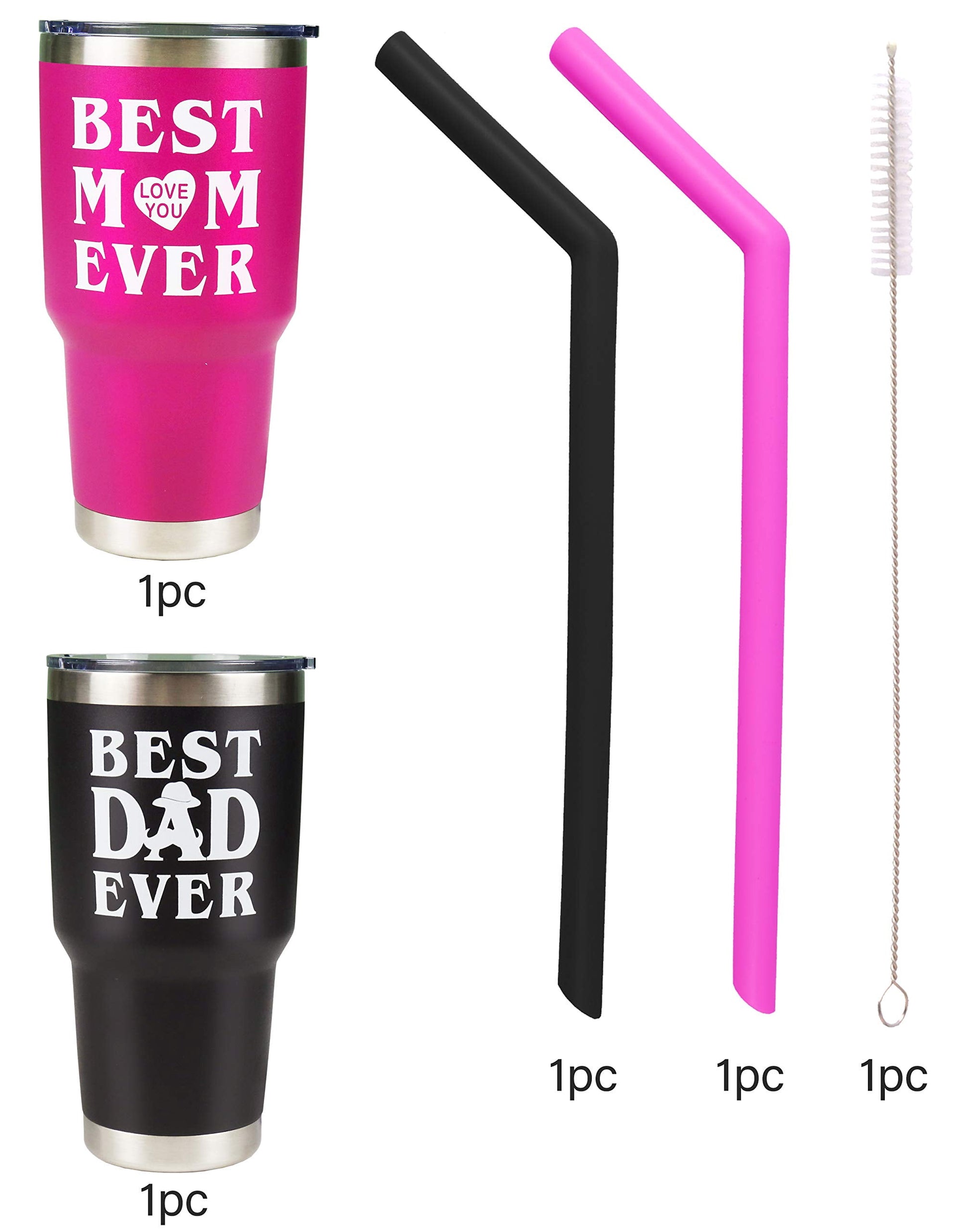 Meant2Tobe | Mom And Dad Tumbler Setmom And Dad Tumblergifts For Mom And Dad