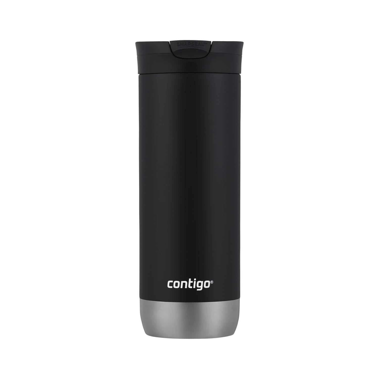(4 pack) Contigo 16 oz. Huron 2.0 SnapSeal Stainless Steel Travel Mug - Licorice