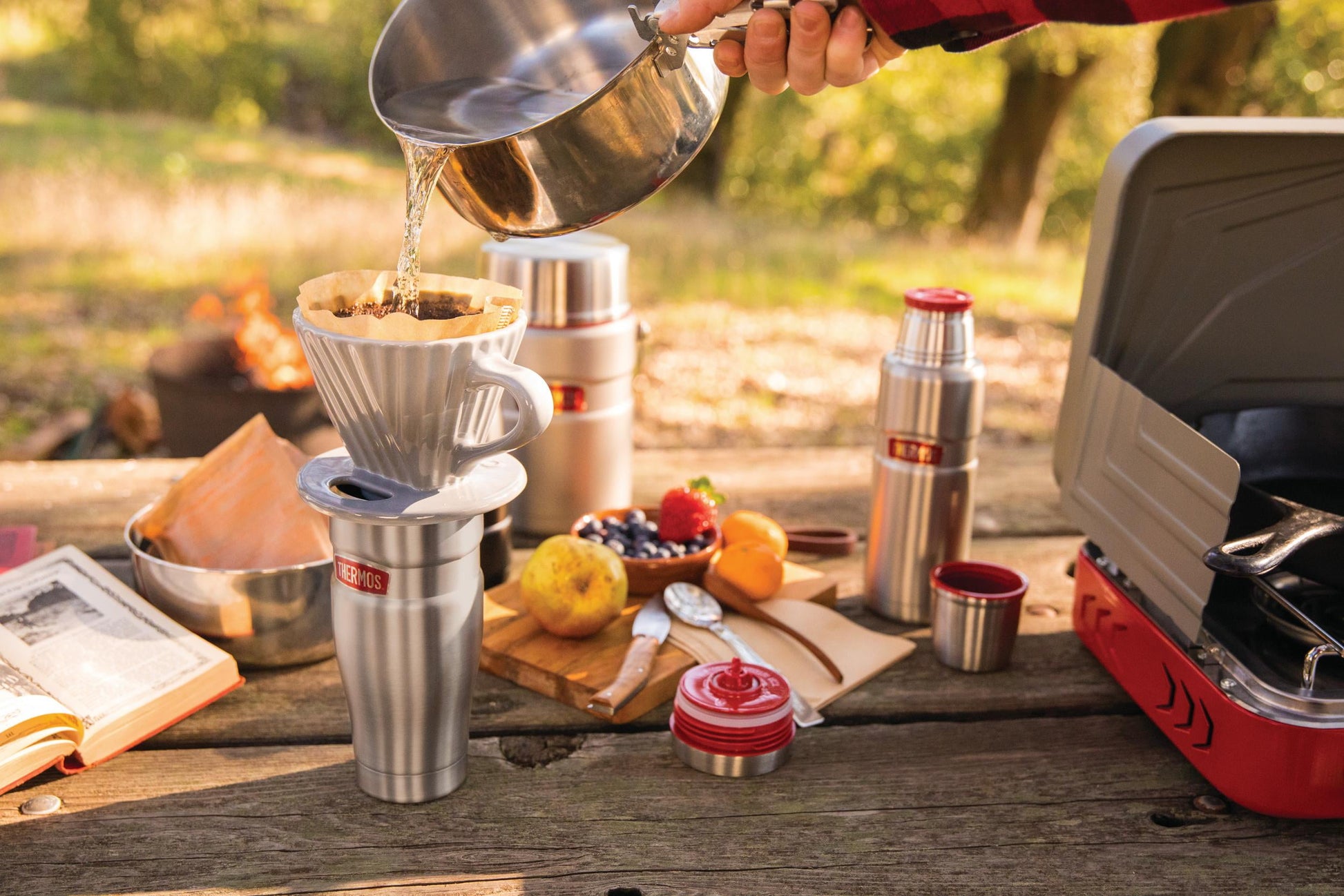 Thermos Stainless King Vacuum Insulated Tumbler, Stainless Steel, 16 oz