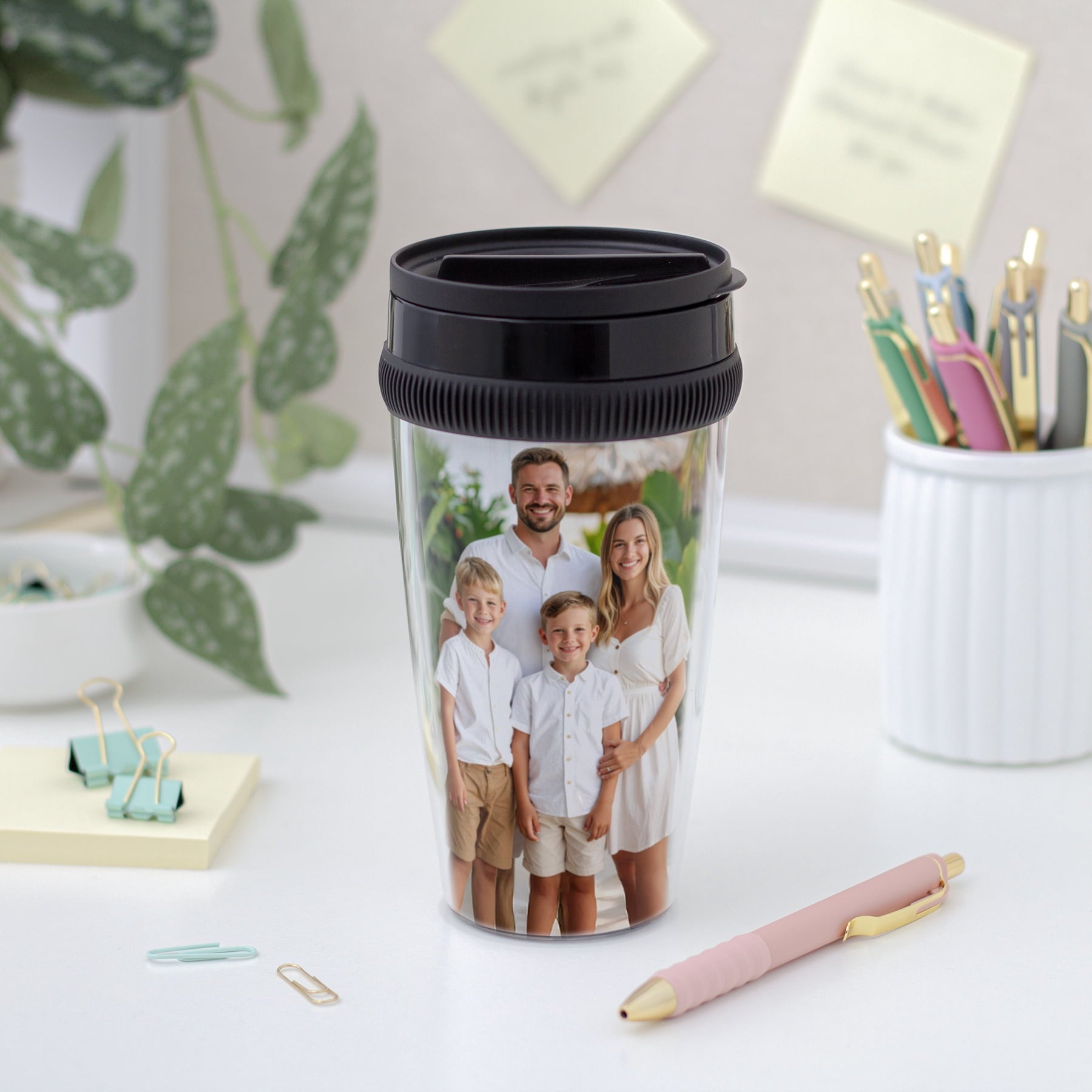 Thermo-Temp 12 oz. Design Your Own Photo Travel Tumbler - Pack of 24