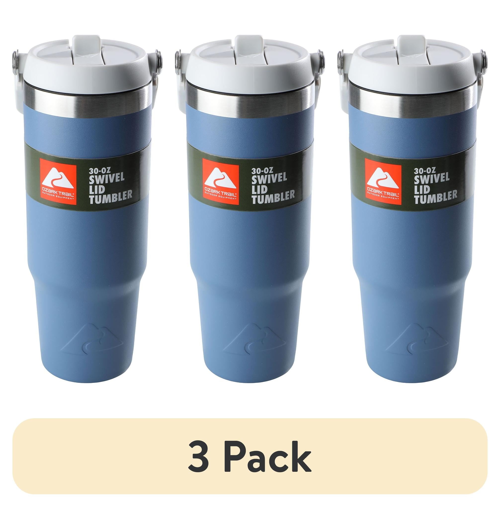 (3 pack) Ozark Trail 30 oz - Lighted Tumbler