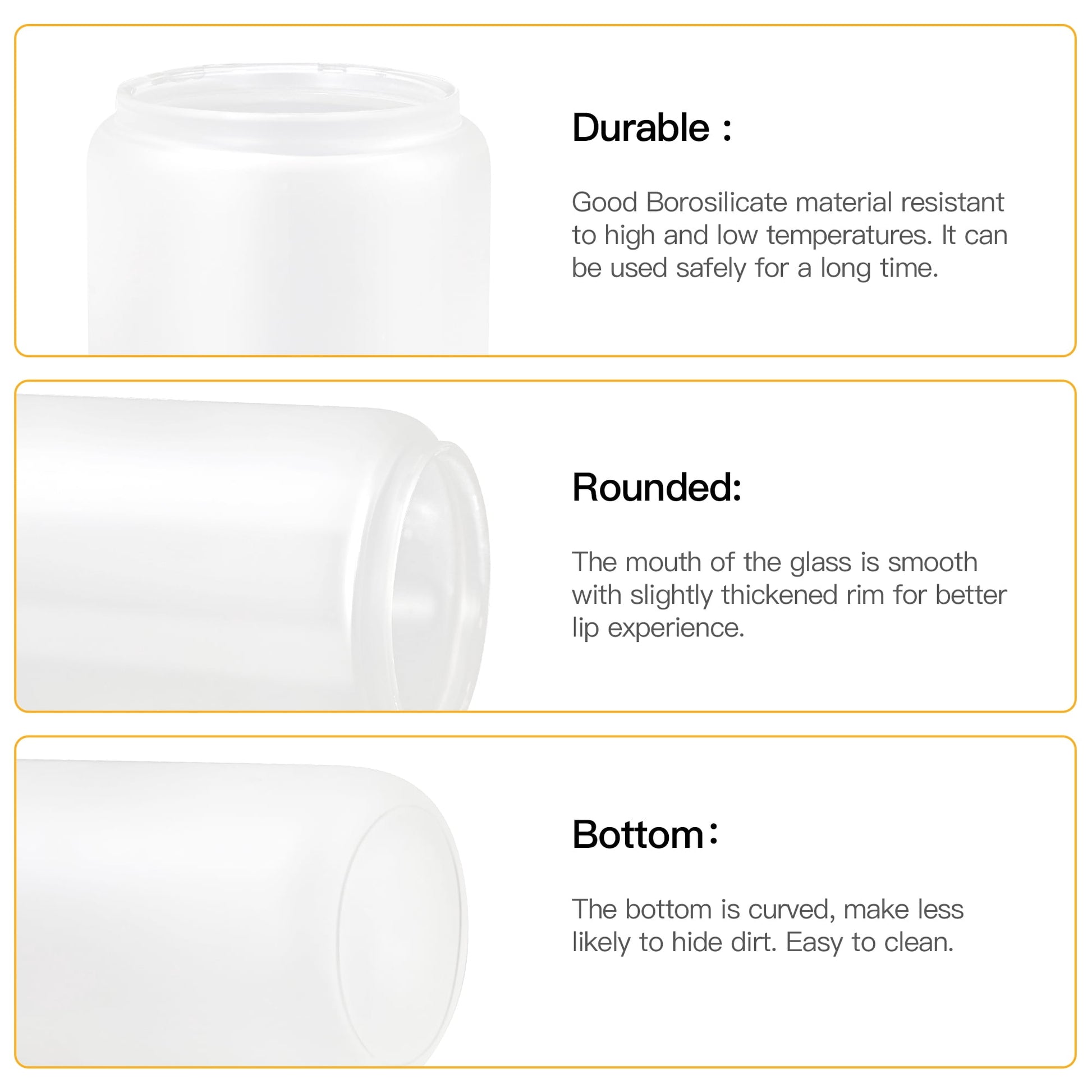 AGH 25 Pack Sublimation Glass Blanks Frosted Cans, 16 OZ Sublimation Tumblers Beer Drinking Cups with Wooden Lid & Plastic Straw, Coffee Cup, Iced Coffee Glasses for Juice, Soda, DIY Gift