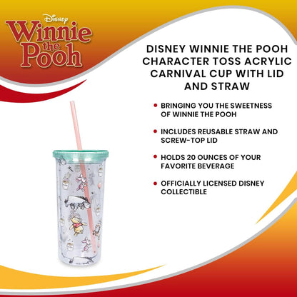 Disney Winnie the Pooh Toss Acrylic Tumbler