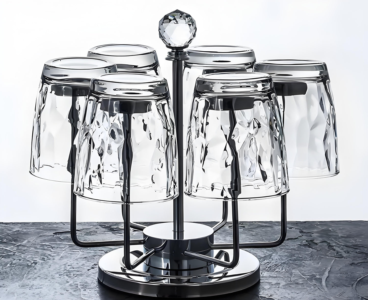 10 Oz Premium Unbreakable Drinking Glasses Dishwasher Safe BPA Free Acrylic Tumblers (Clear)
