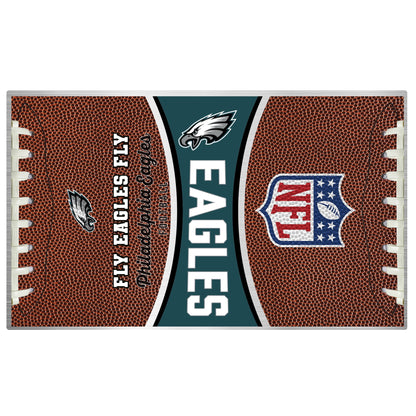 Philadelphia Eagles 18 ounce vacuum insulated stainless steel team tumbler with Gameball graphic wrap