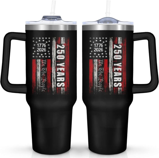40oz 250 Years Tumbler with Handle