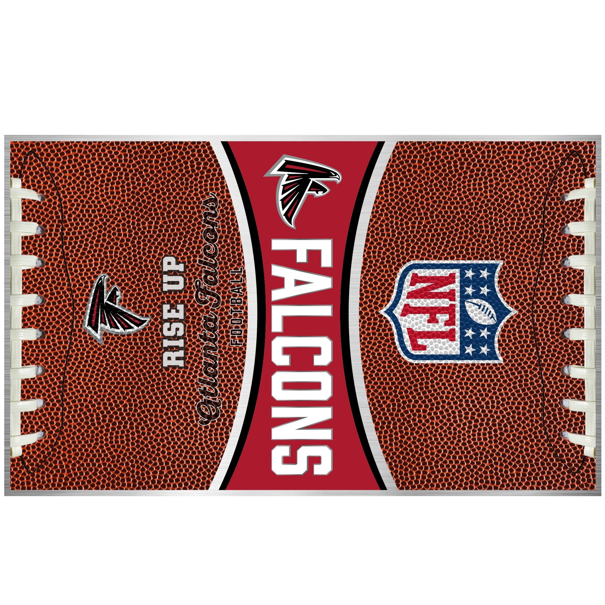 Atlanta Falcons 18 ounce vacuum insulated stainless steel team tumbler with Gameball graphic wrap