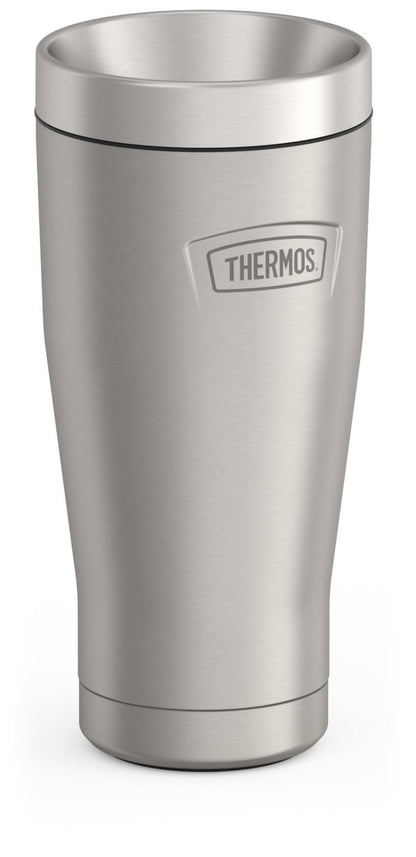 Thermos ICON Series Insulated Tumbler, 16oz, Hot 6 Hrs/Cold 12 Hrs, Dura-Seal Lid, Matte Stainless