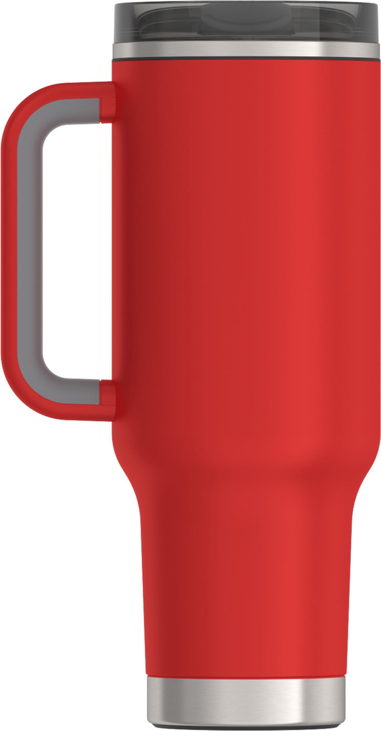 Thermos 40 oz Stainless Steel Cupholder Mug w/ Straw Crimson