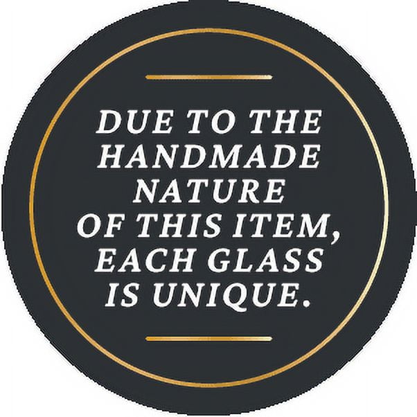 Thyme & Table 20 fl oz Blue Tortoise Drinking Glasses, Set of 6