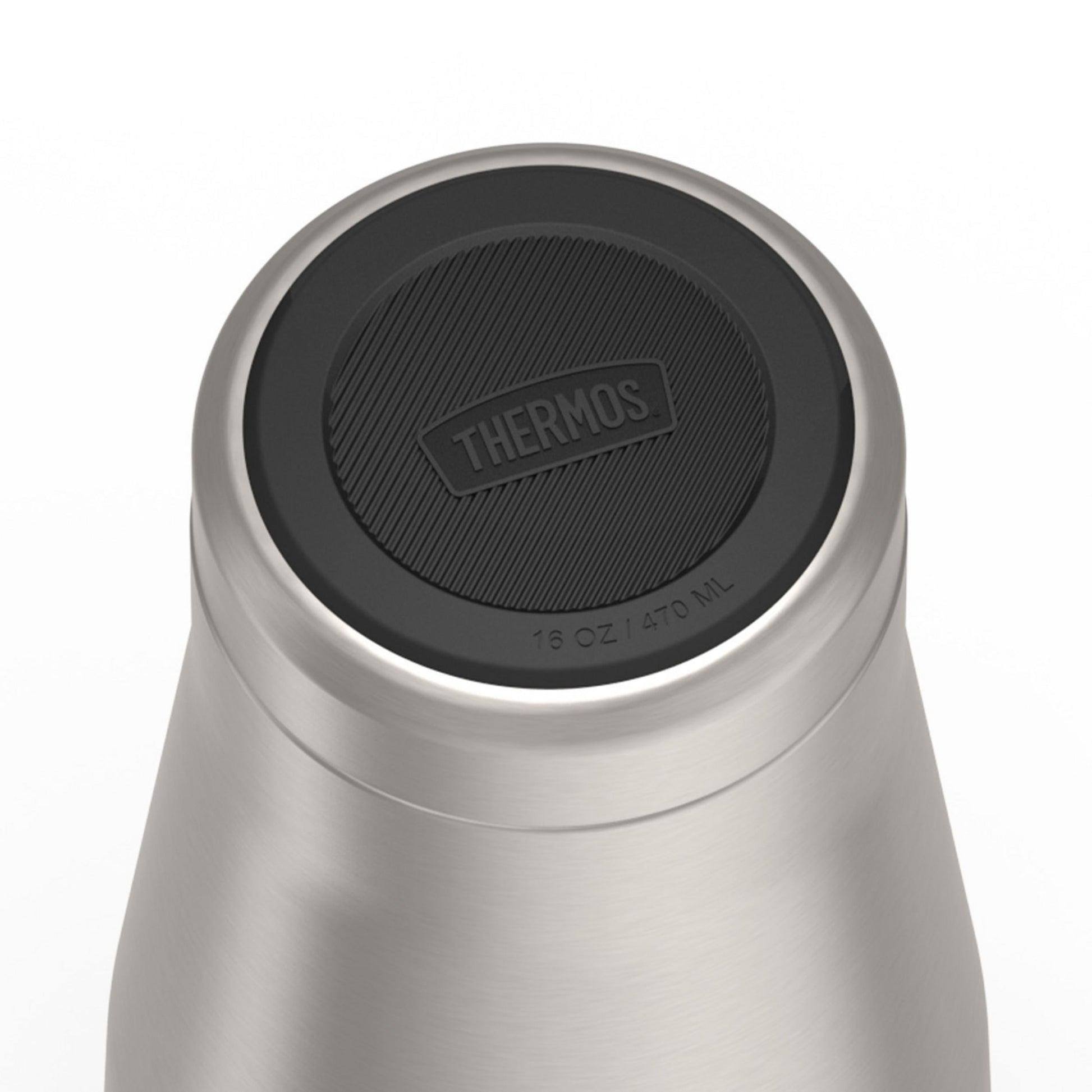 Thermos ICON Series Insulated Tumbler, 16oz, Hot 6 Hrs/Cold 12 Hrs, Dura-Seal Lid, Matte Stainless