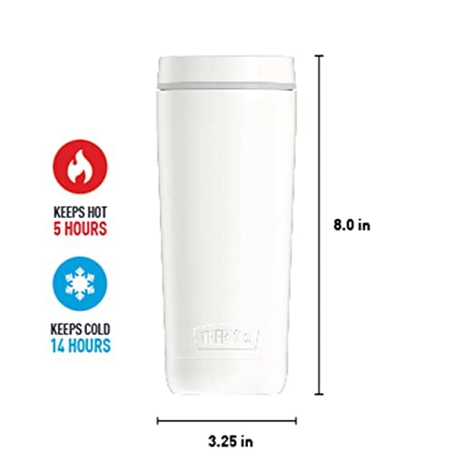Thermos 18 oz. Alta Collection Stainless Steel Tumbler - Sleet White