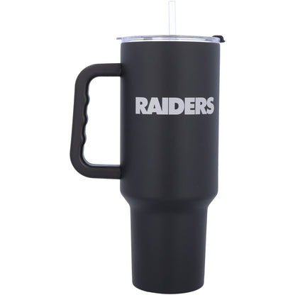 Las Vegas Raiders 40oz Flipside Powder Coat Tumbler