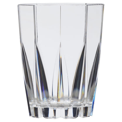 Creativeware 24-Ounce Clear Stackable Tumblers, Set of 12 Drinkware