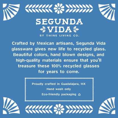 Segunda Vida Viajar Short Tumblers, Birthday, Wedding Gifts 12oz Set of 2