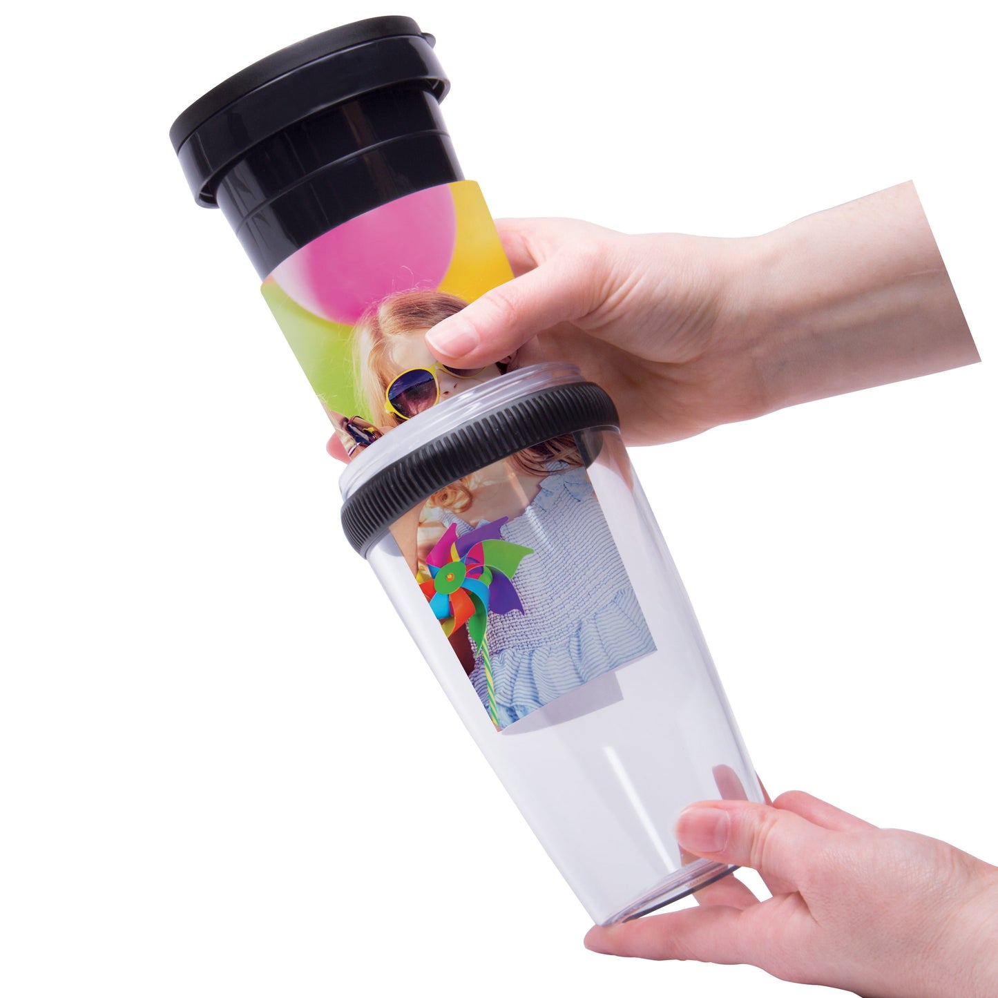 Thermo-Temp 12 oz. Design Your Own Photo Travel Tumbler - Pack of 24