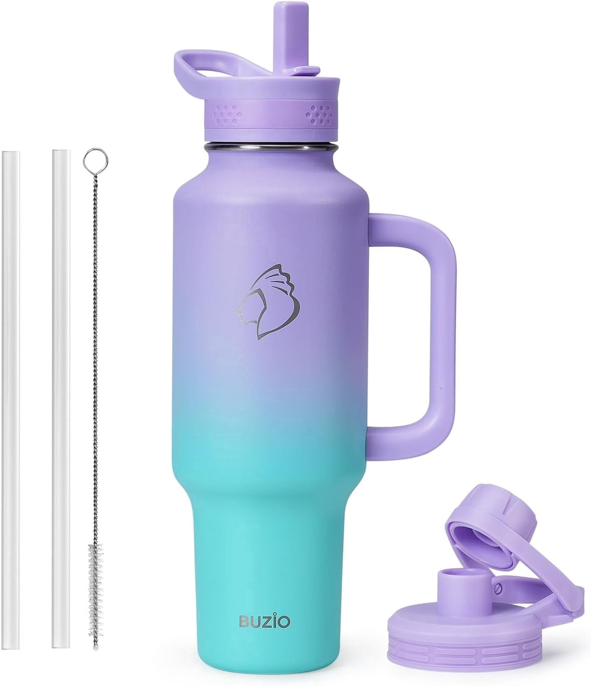 BUZIO 40 oz Water Bottle Fits - Lighted Tumbler