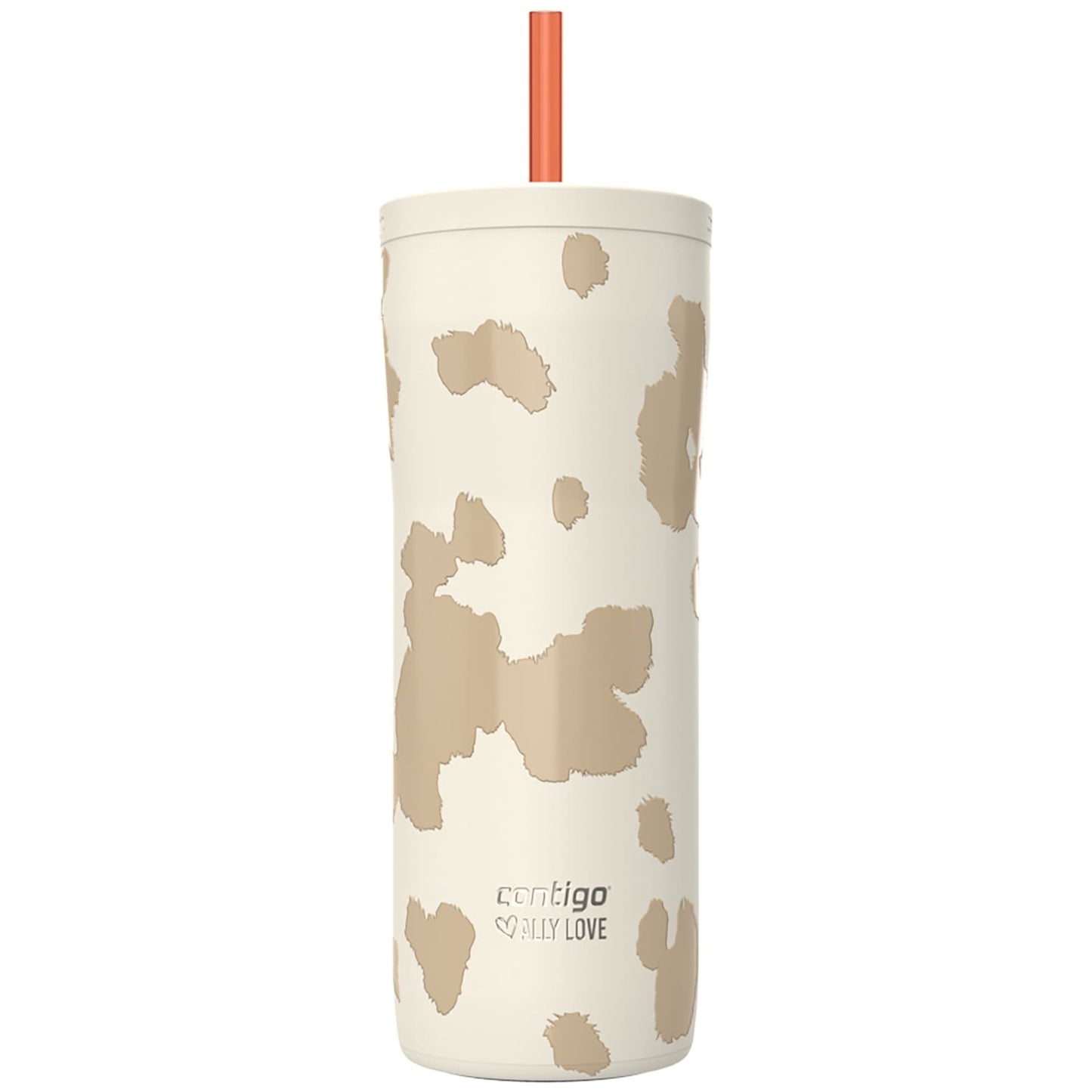 Contigo Streeterville 2.0 Insulated Stainless Steel Tumbler with Straw, 24oz, Oatmilk