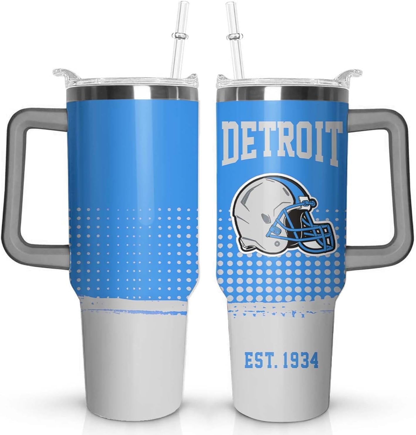 Kansas City 40 OZ Football Tumbler - Lighted Tumbler