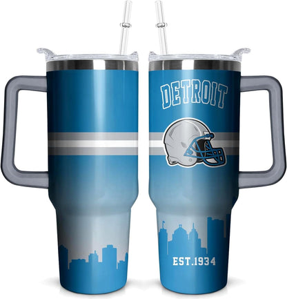 Kansas City 40 OZ Football Tumbler - Lighted Tumbler