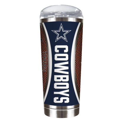 Dallas Cowboys 18 Ounce Roadie Tumbler with Gameball Graphics