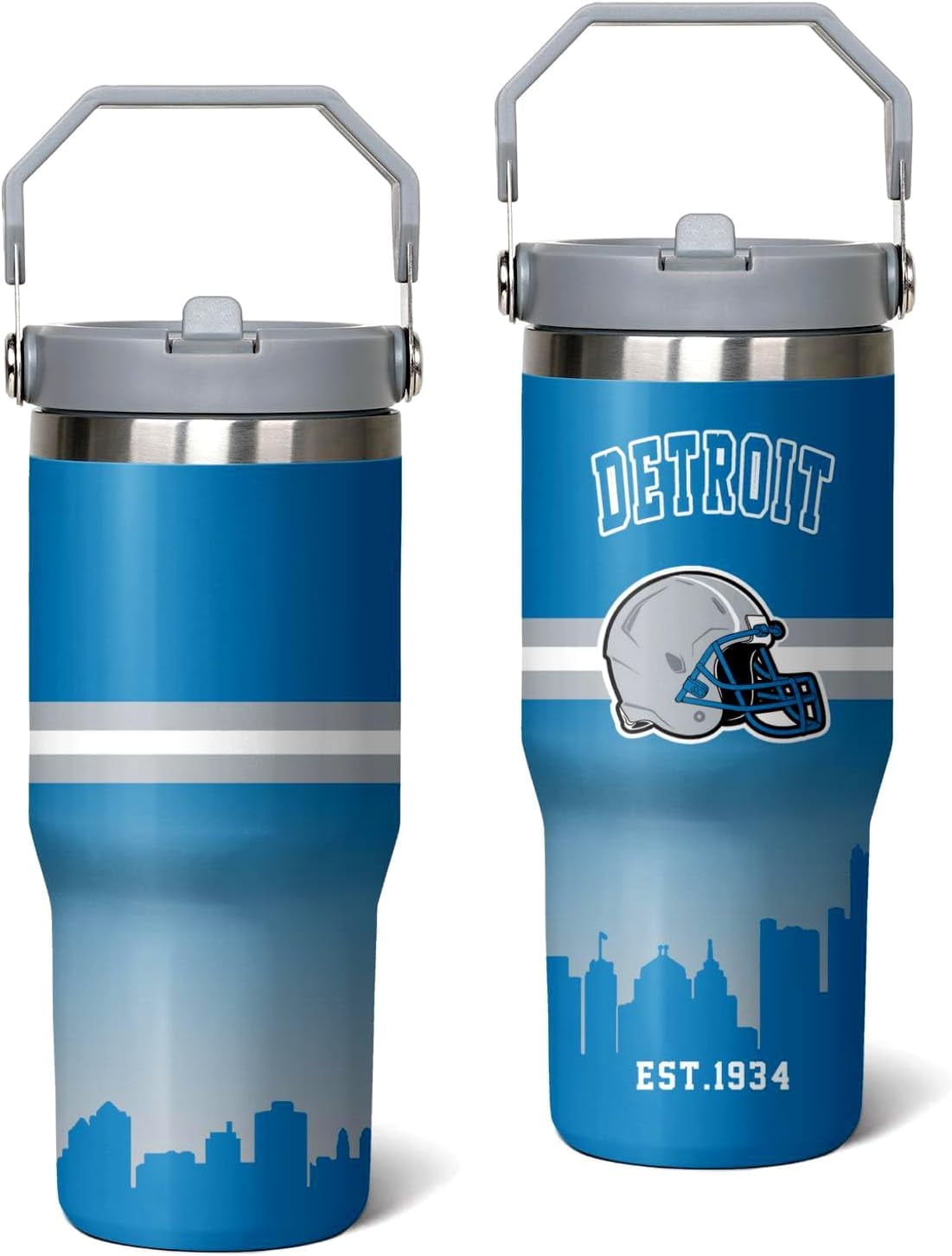 Kansas City 40 OZ Football Tumbler - Lighted Tumbler
