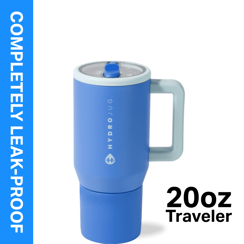 HydroJug Traveler 20 oz Water Bottle - Lighted Tumbler