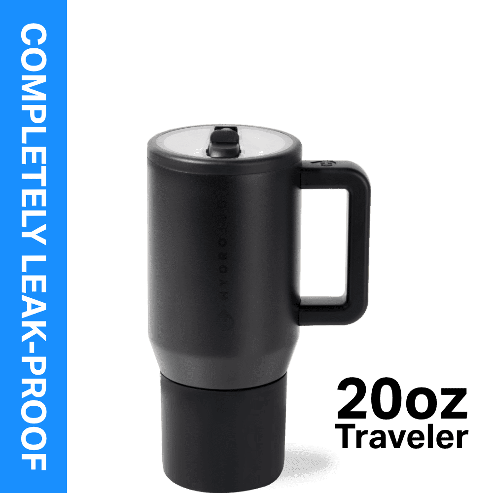 HydroJug Traveler 20 oz Water Bottle - Lighted Tumbler