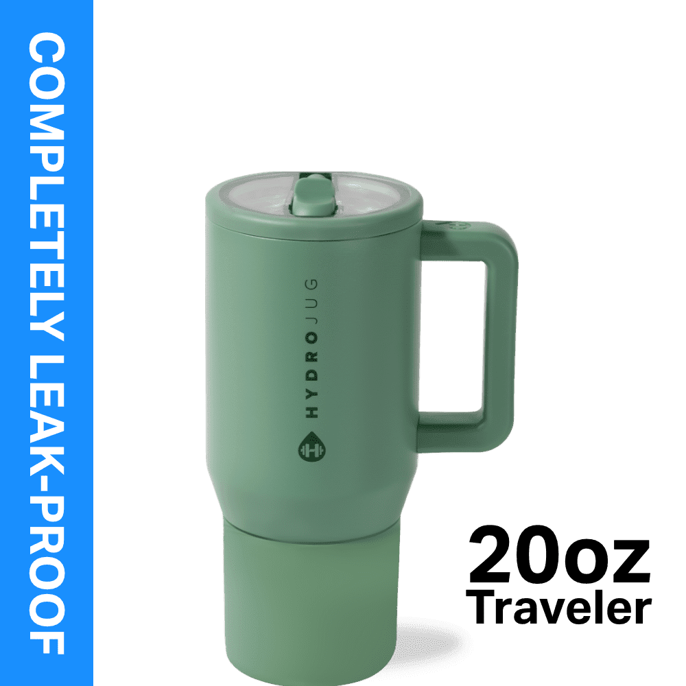 HydroJug Traveler 20 oz Water Bottle - Lighted Tumbler