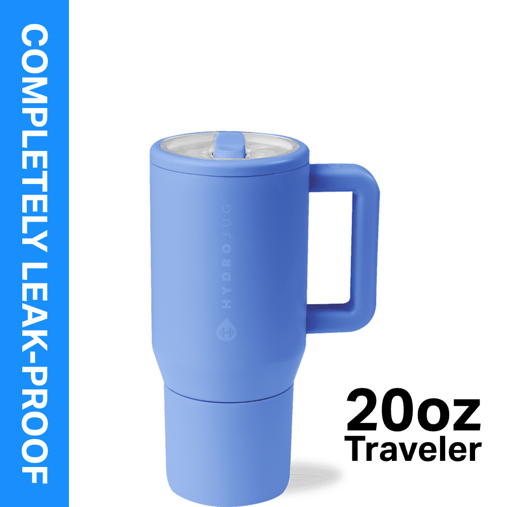 HydroJug Traveler 20 oz Water Bottle - Lighted Tumbler