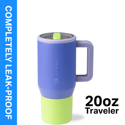 HydroJug Traveler 20 oz Water Bottle - Lighted Tumbler