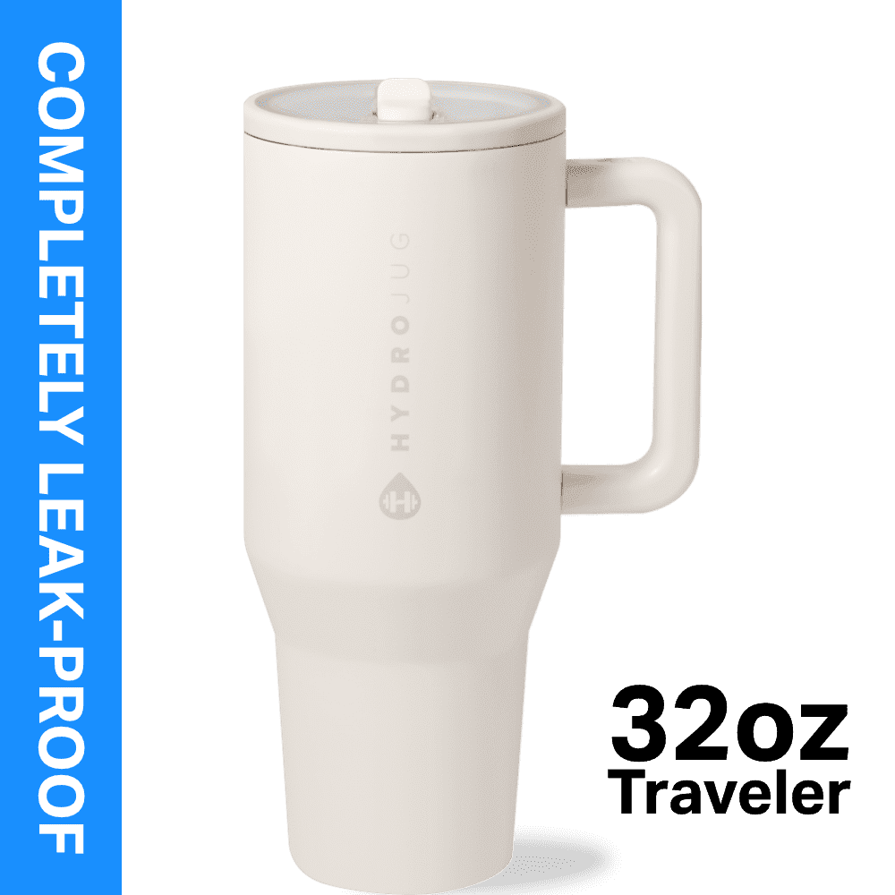 HydroJug Traveler 32 oz Water Bottle - Lighted Tumbler