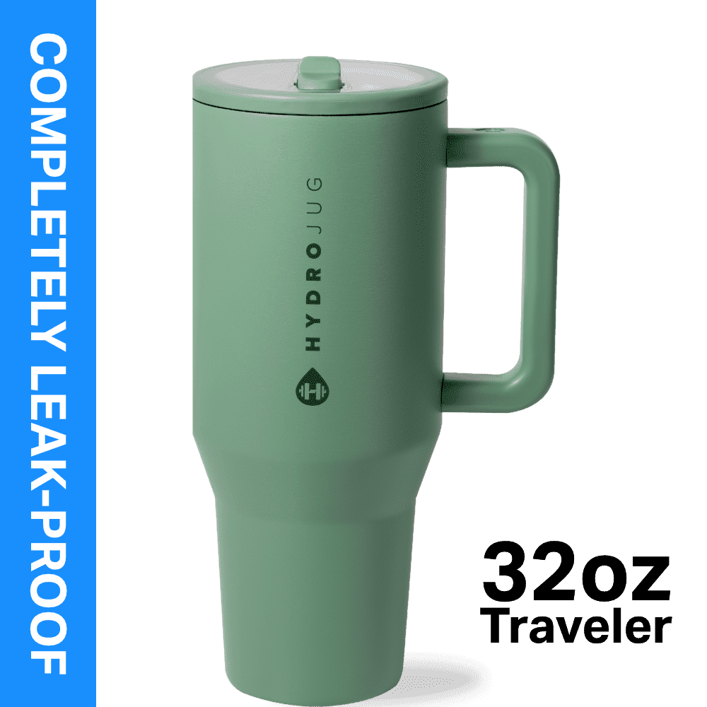 HydroJug Traveler 32 oz Water Bottle - Lighted Tumbler