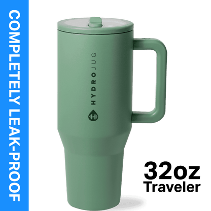 HydroJug Traveler 32 oz Water Bottle - Lighted Tumbler