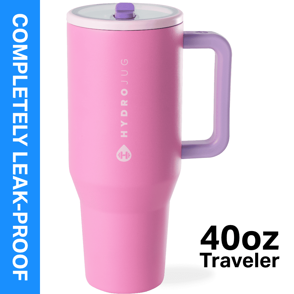 HydroJug Traveler 40 oz Water Bottle - Lighted Tumbler