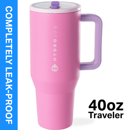 HydroJug Traveler 40 oz Water Bottle - Lighted Tumbler
