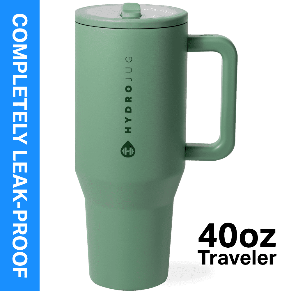 HydroJug Traveler 40 oz Water Bottle - Lighted Tumbler