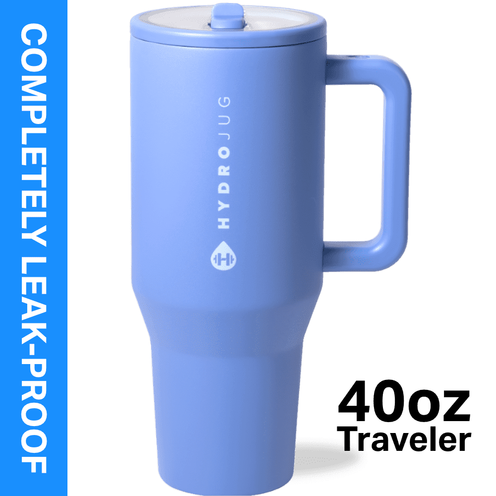 HydroJug Traveler 40 oz Water Bottle - Lighted Tumbler